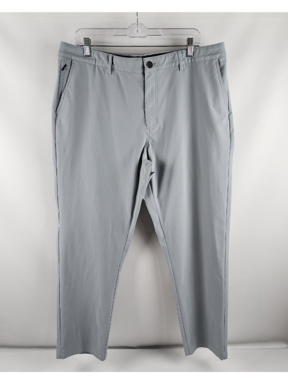 01.Algo Pants Mens 38 Light Gray Performance Pants (38x28)